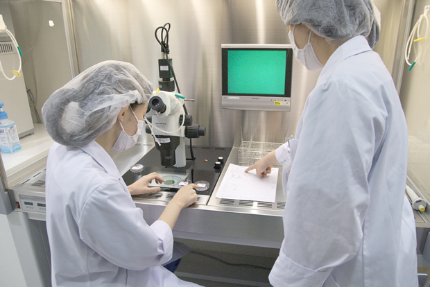 培養士2名によるダブルチェック